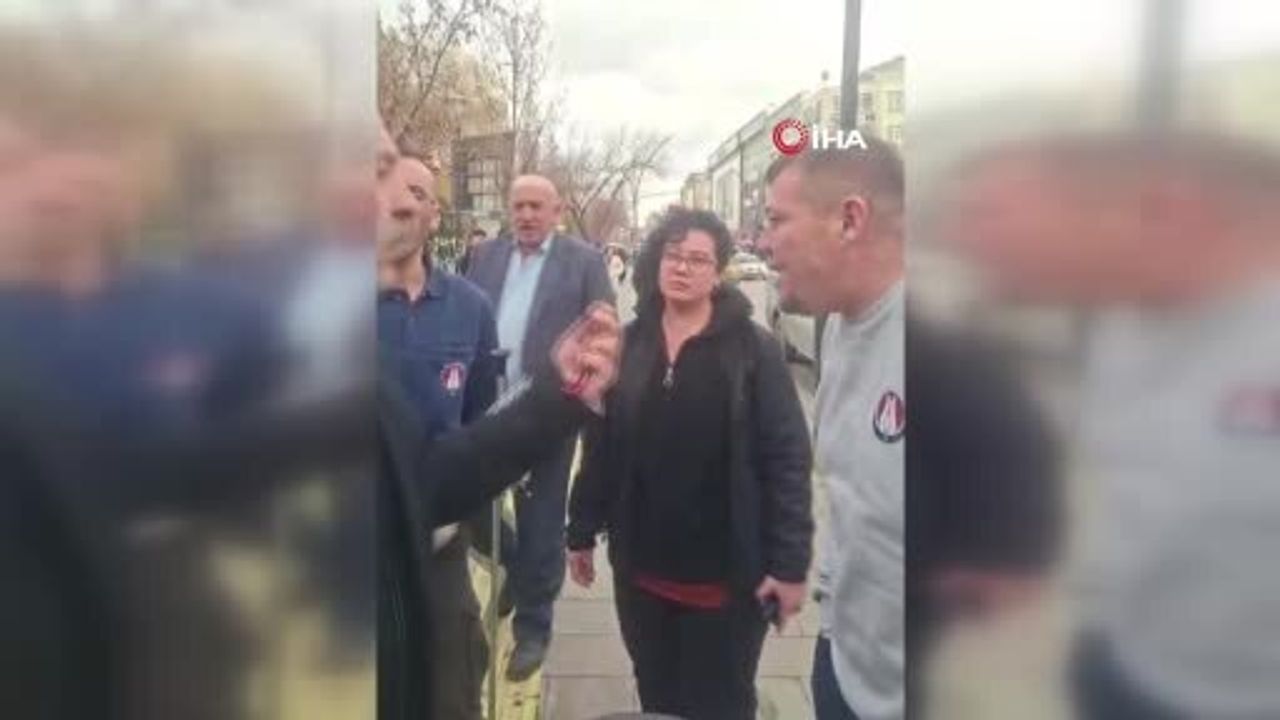 Sincan'da Sokak Köpeklerini Toplayan Belediye Ekiplerine Hakaret