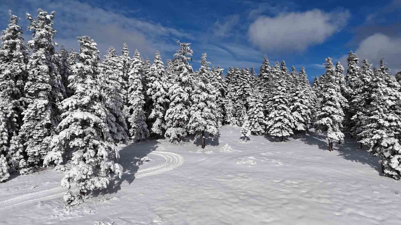 Sinop’ta Kartpostallık Kar Manzaraları: Soğuksu ve Erfelek Tatlıca Beyaza Büründü