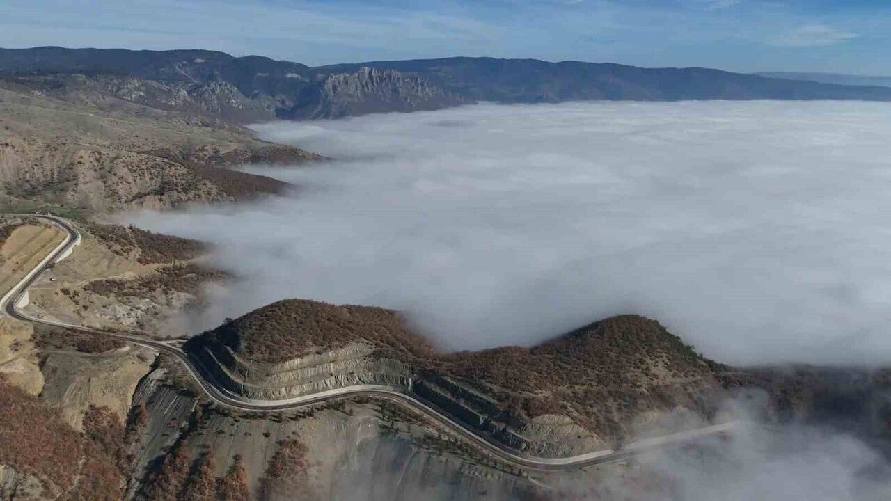 Sinop'ta Kartpostallık Sis Denizi: Durağan'da Görsel Şölen