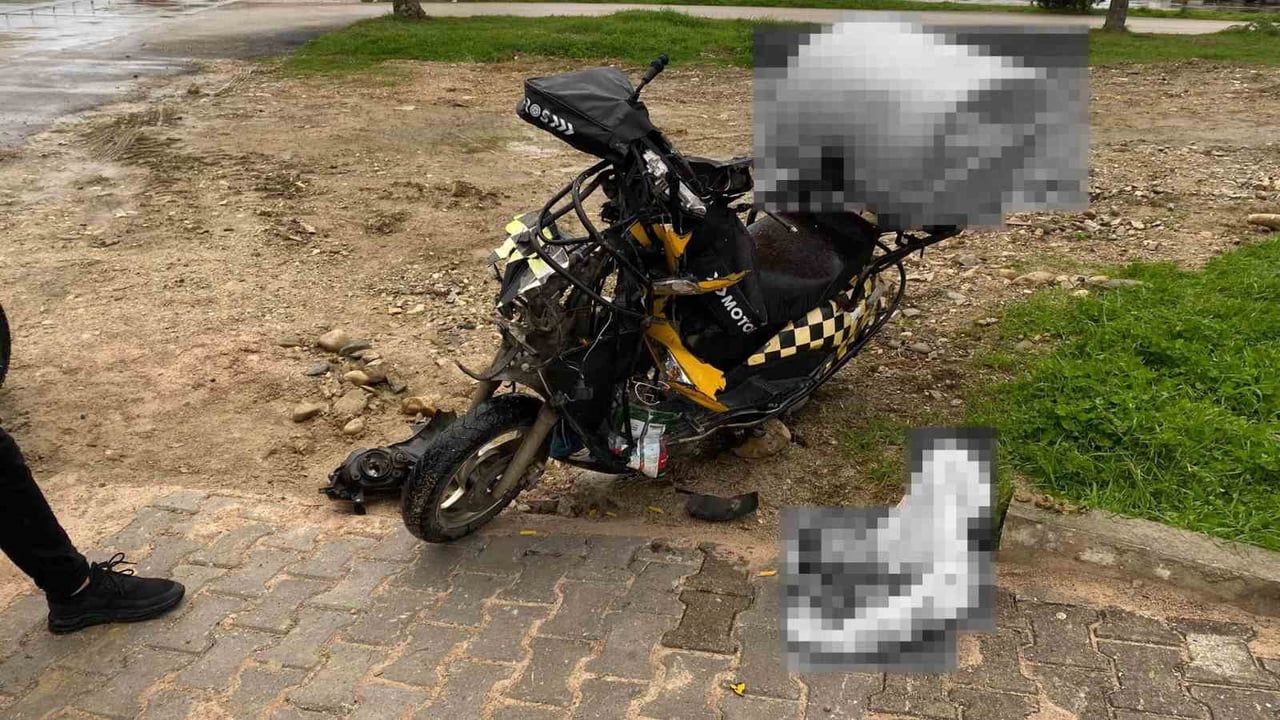 Sinop'ta Trafik Kazası: Motosiklet Minibüse Çarptı, 1 Yaralı