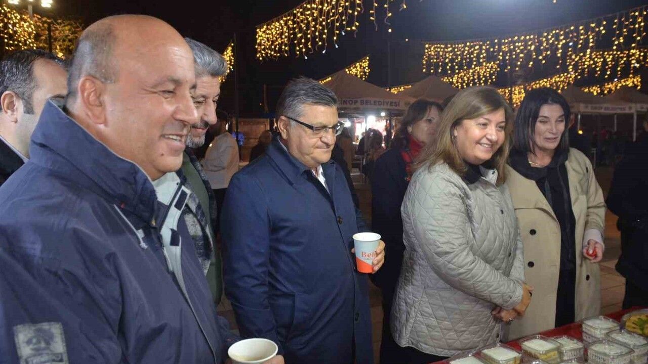 Sinop’ta Yılbaşı Pazarı Açıldı — Yerel Üreticiye Destek