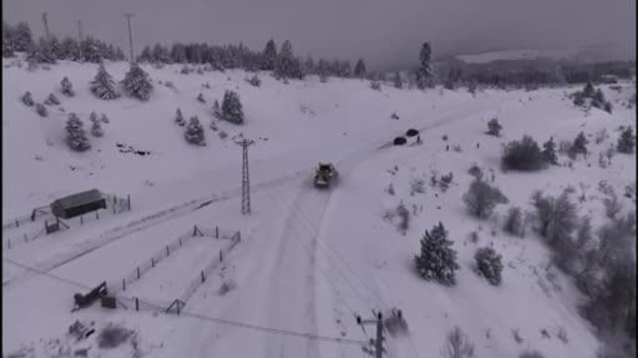 Sinop'ta Yoğun Kar: 34 Köy Yolu Ulaşıma Kapandı