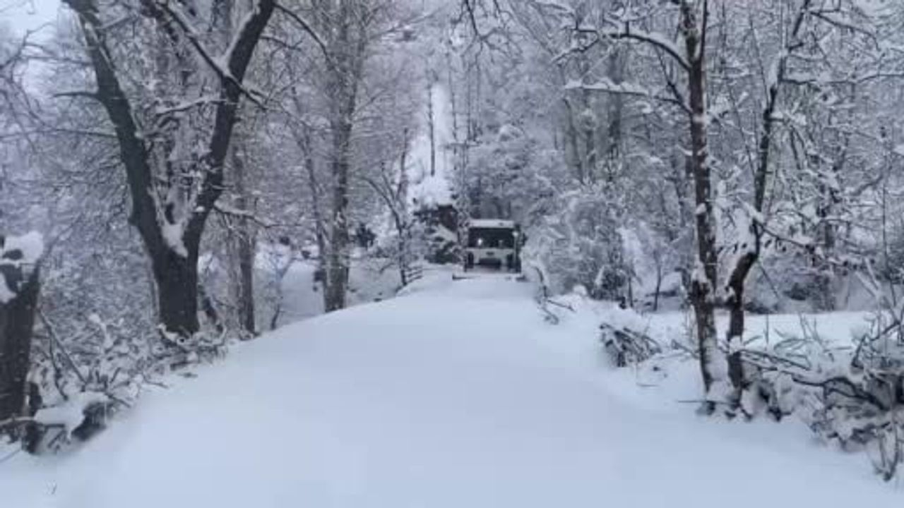 Şırnak'ta Yoğun Kar: Beytüşşebap ve Uludere'de Köy Yolları Kapandı