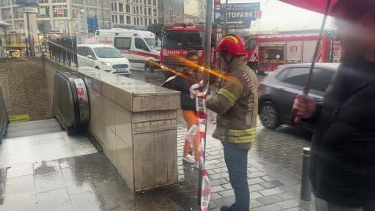 Şişhane Metro İstasyonunda İntihar Girişimi — İstasyon Geçici Olarak Kapatıldı