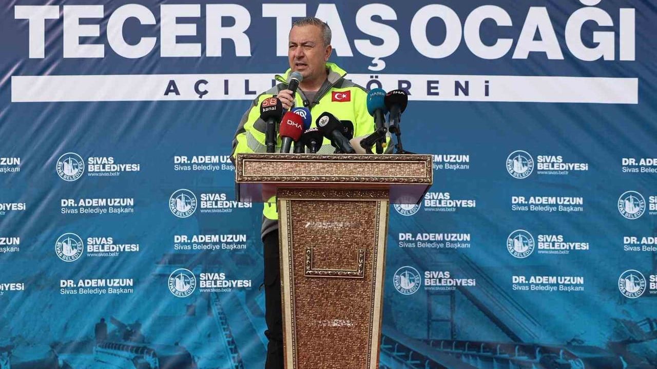 Sivas’ta Tecer Taş Ocağı üretime başladı — 100 milyon TL’lik tesis 10 ayda amorti hedefi