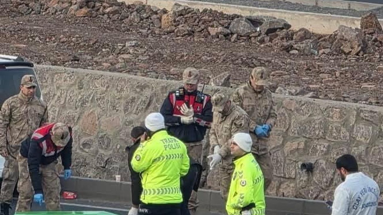 Siverek'te yolun karşısına geçmeye çalışan yaya iki aracın çarpmasıyla hayatını kaybetti