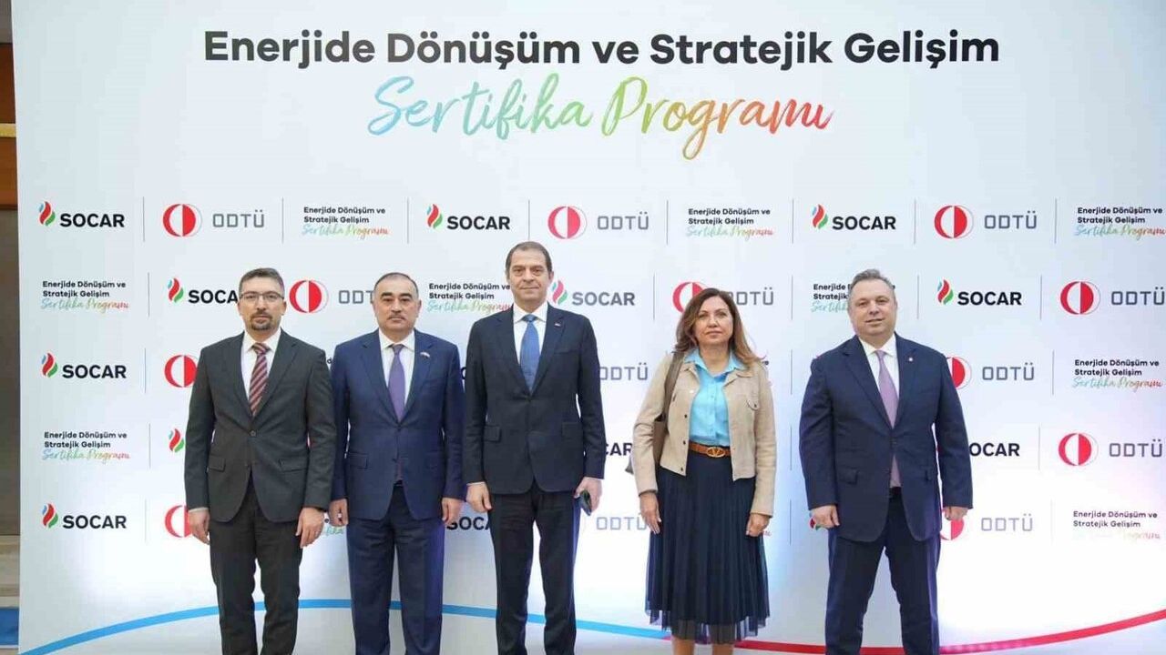 SOCAR Türkiye ve ODTÜ'den 'Enerjide Dönüşüm' Sertifika Programı Lansmanı