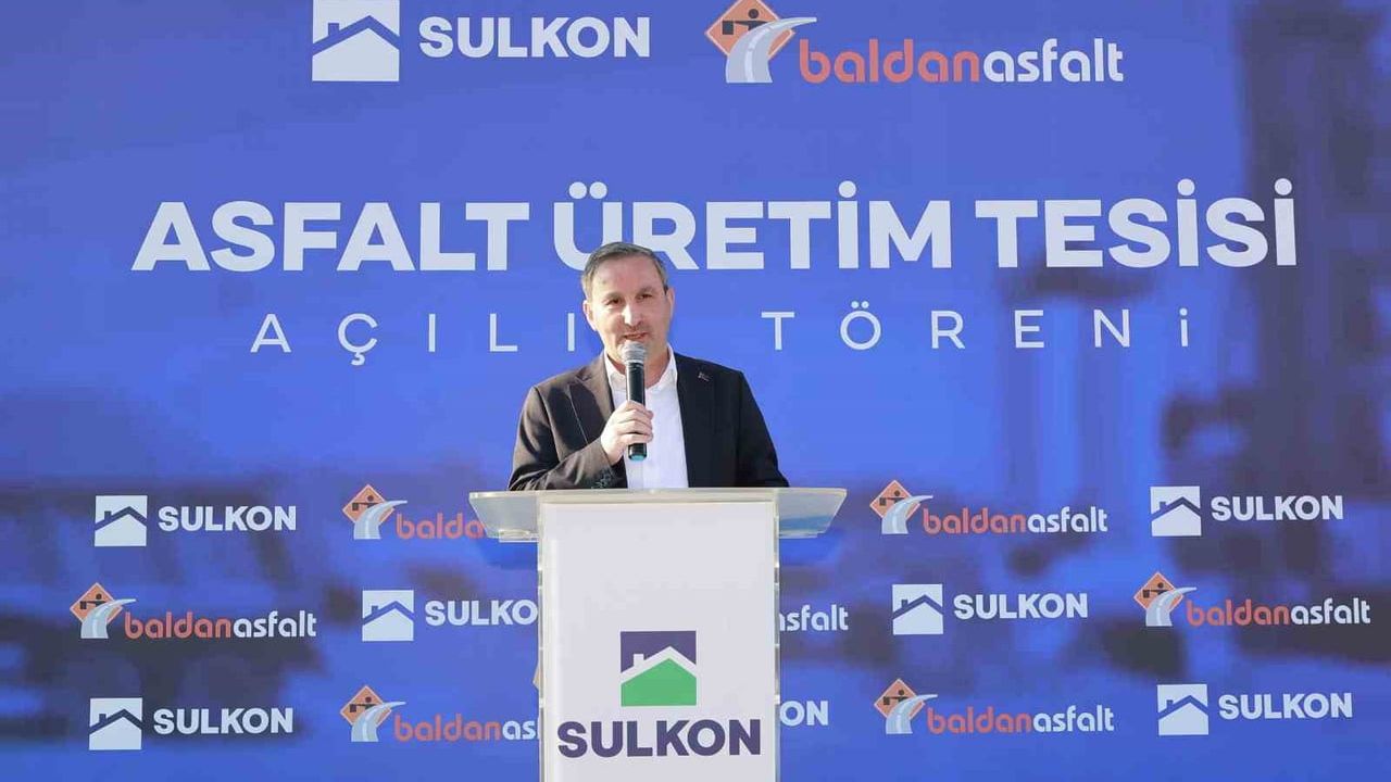 Sultanbeyli'de 50 Bin Ton Kapasiteli Asfalt Tesisi Açıldı