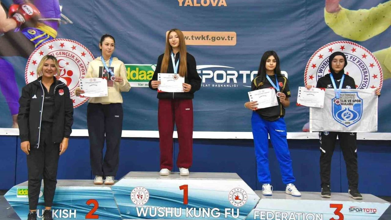 Sultangazi Belediyesi Wushu Takımı 2026 Türkiye Şampiyonası'nda 18 Madalya