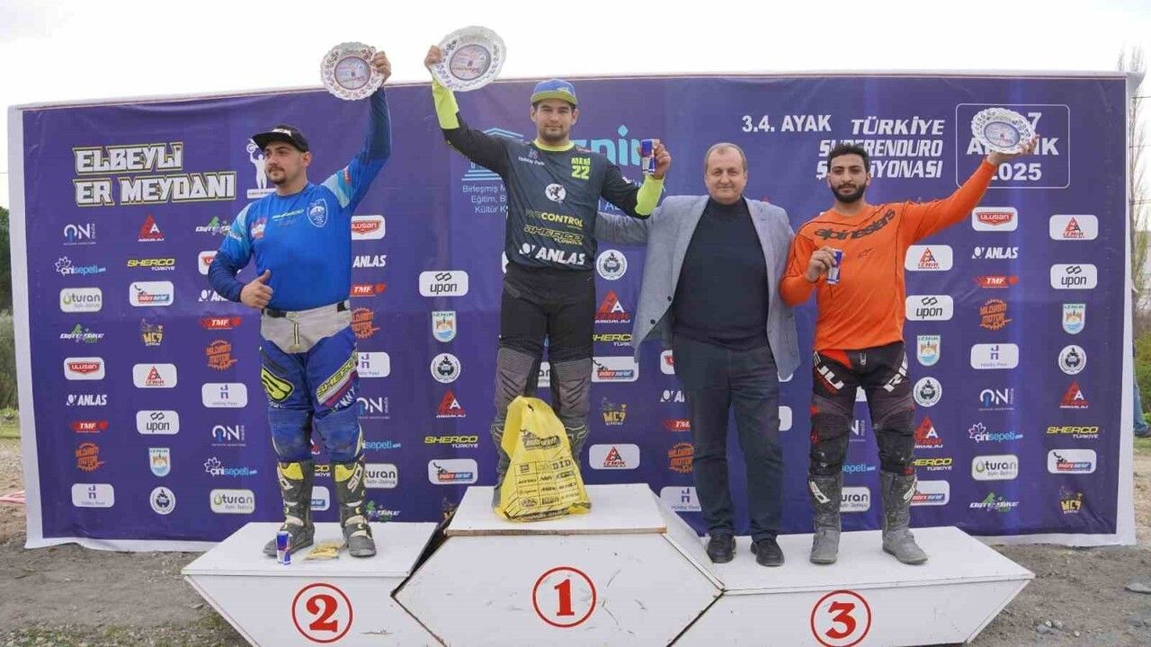 Süper Enduro İznik’te sona erdi: Şampiyonlar belli oldu