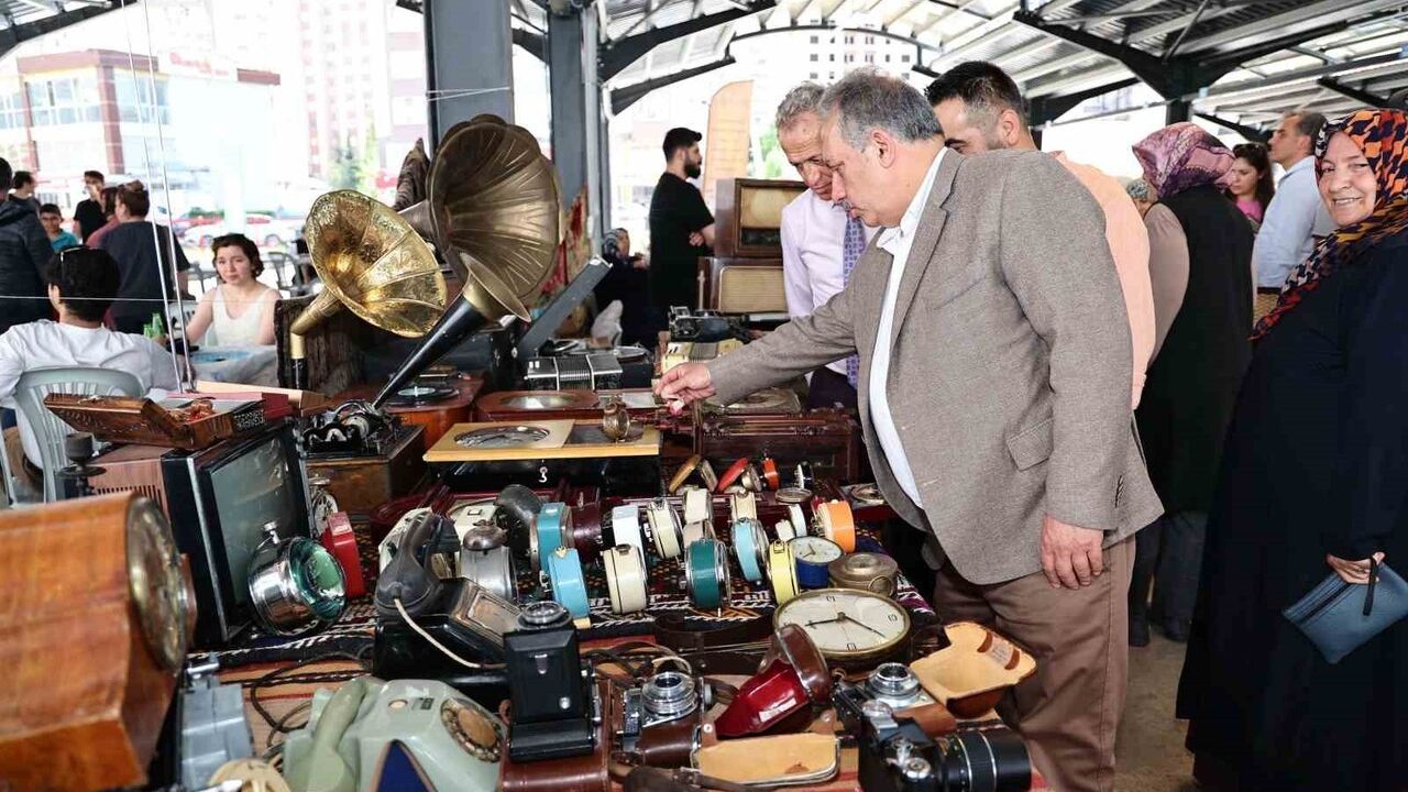 Talas'ta Antika Pazarı 14 Aralık'ta Açılıyor