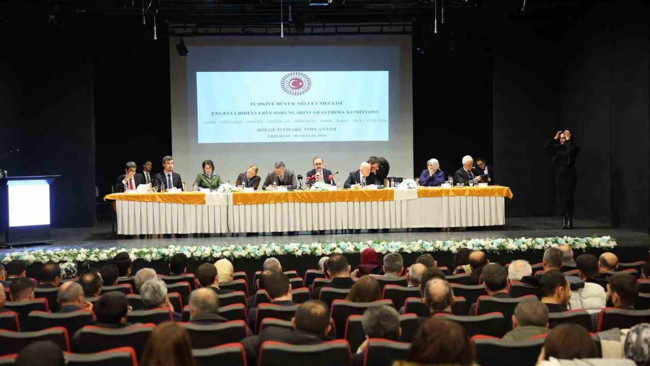 TBMM Komisyonu Doğu Anadolu’da: Erzurum’da Engellilik İhtiyaçları Masaya Yatırıldı