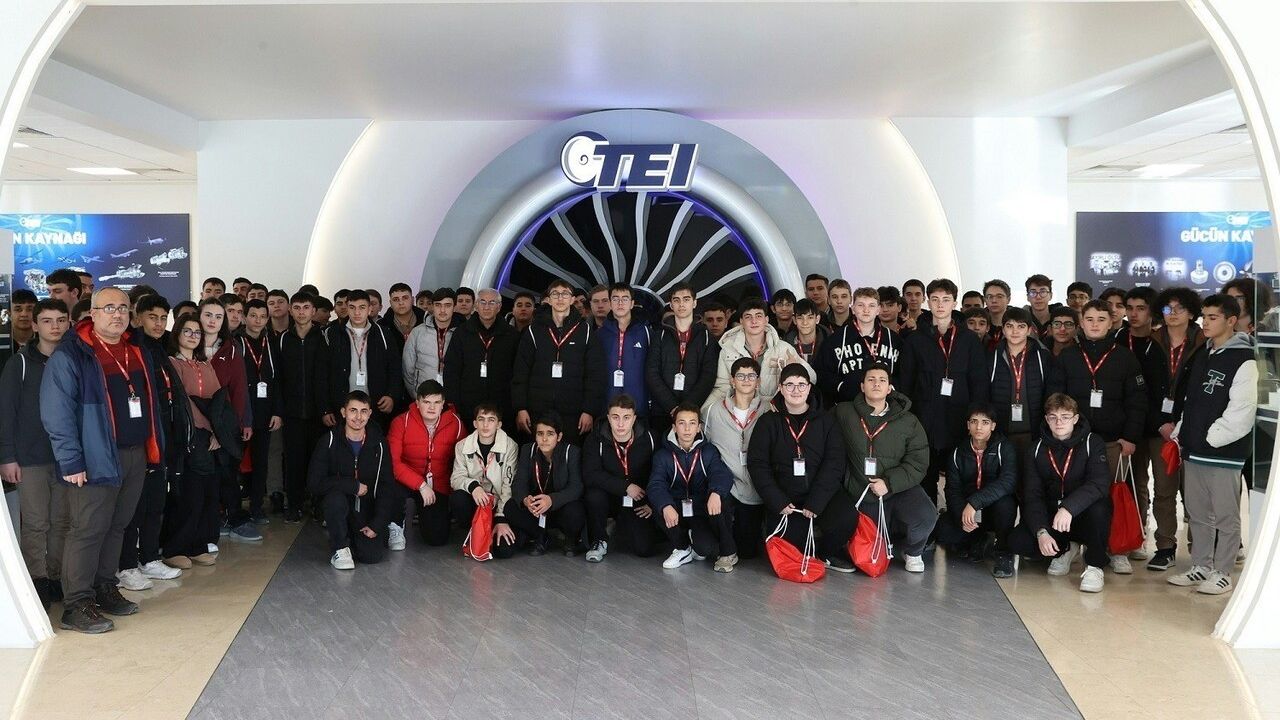 TEI, Eskişehir’de Öğrencileri Millî Havacılık Motorlarıyla Tanıştırdı