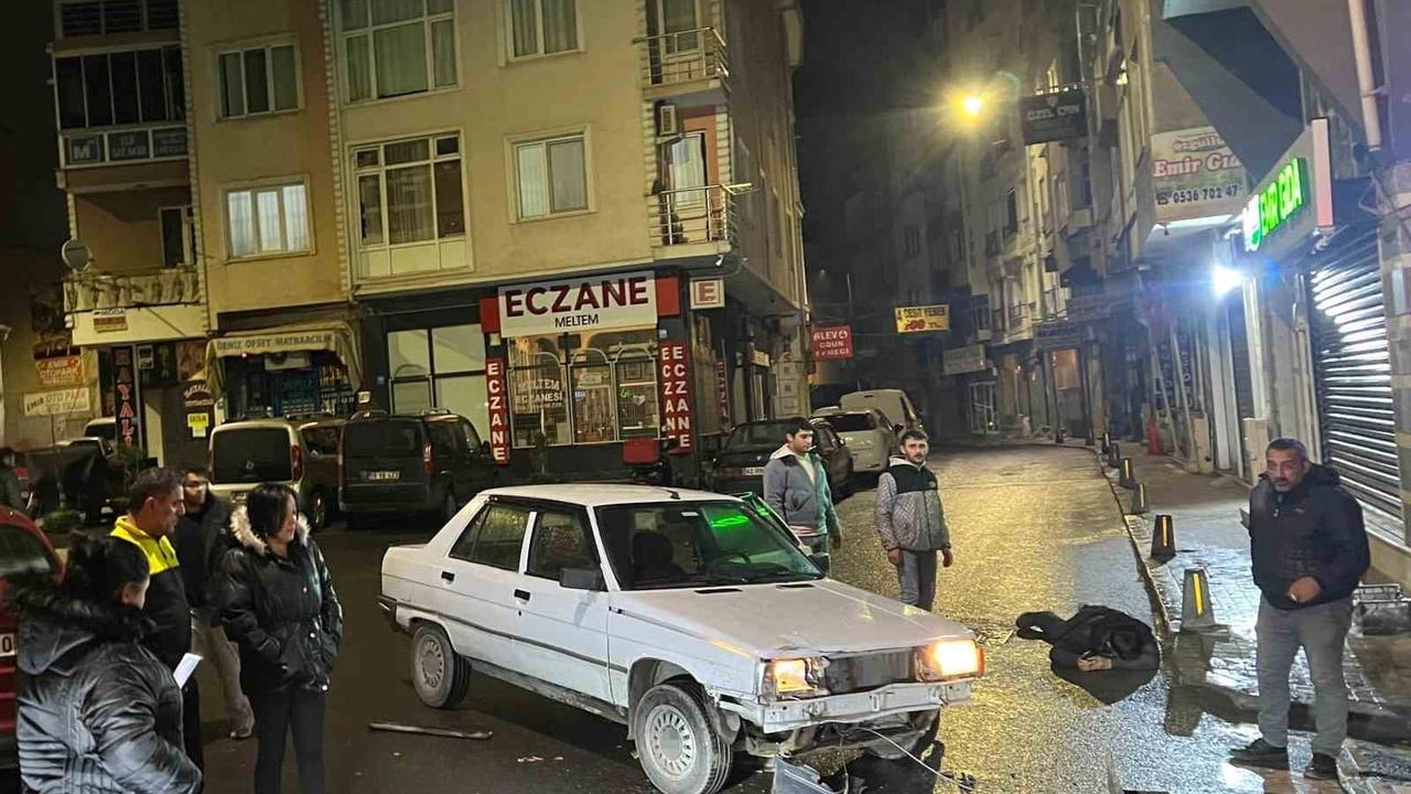 Tekirdağ Çorlu'da feci kaza: Motosiklet sürücüsü yaralandı, diğerleri olay yerini terk etti