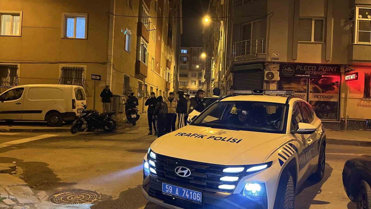 Tekirdağ Çorlu’da plakası kapalı motosikletle yakalanan ehliyetsiz sürücüye 24 bin 653 TL ceza