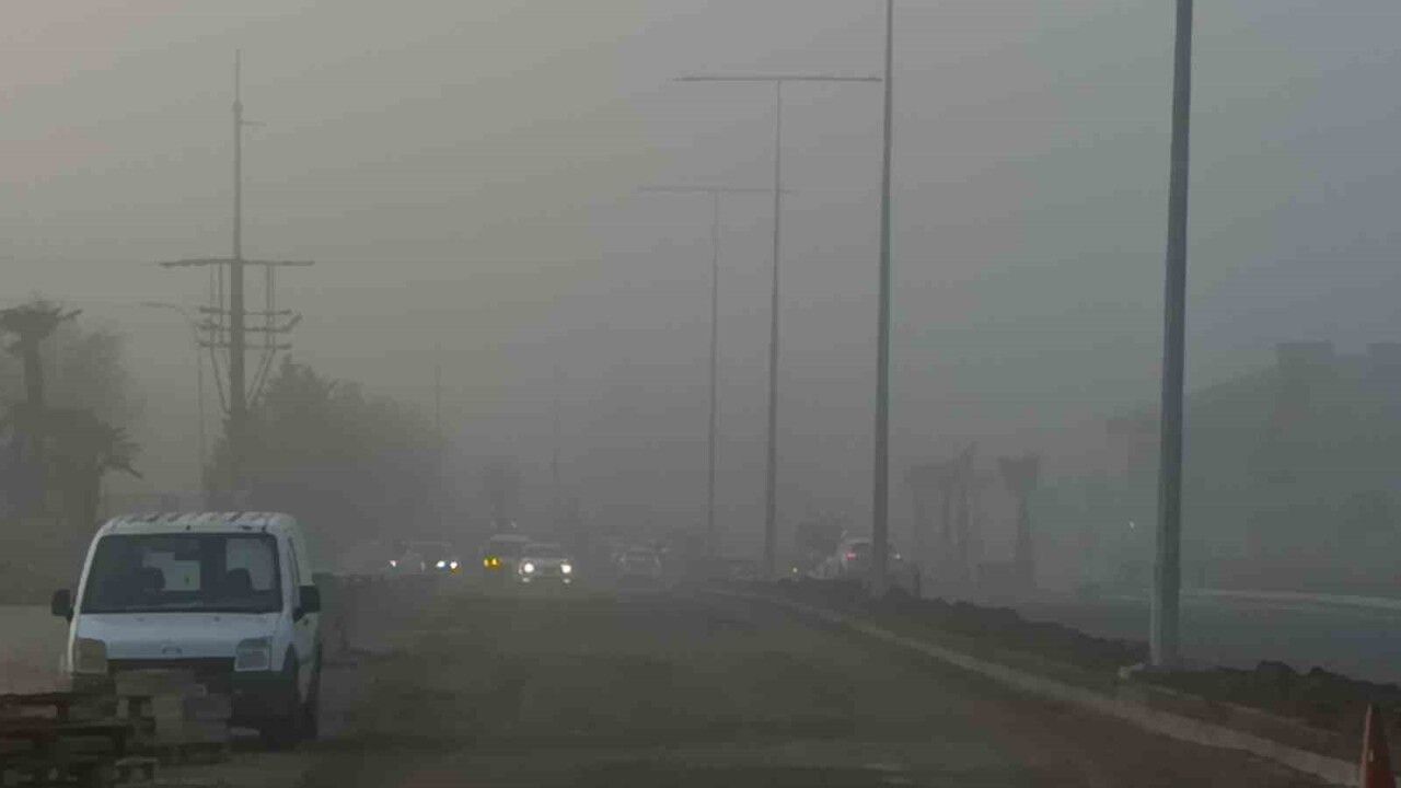 Tekirdağ'da Yoğun Sis: Görüş Mesafesi 40 Metreye Düştü