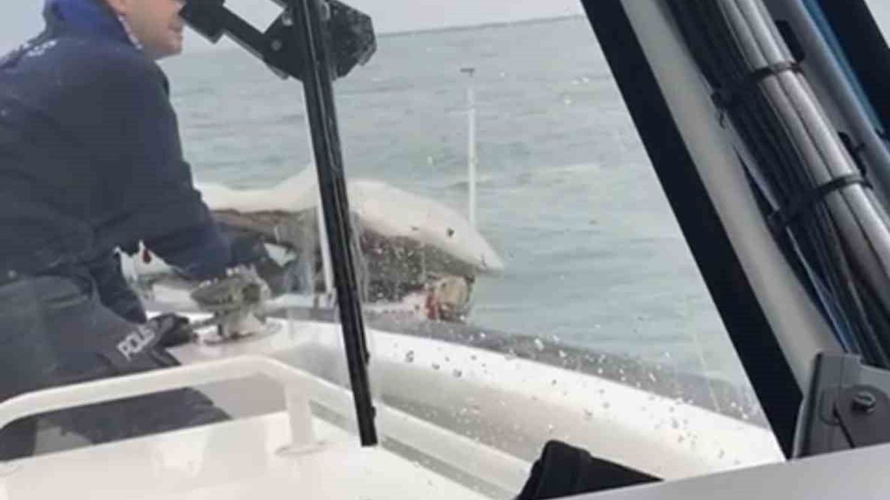 Tekkeköy'de Sahipsiz Tekne "Dilara 2007" Kurtarıldı