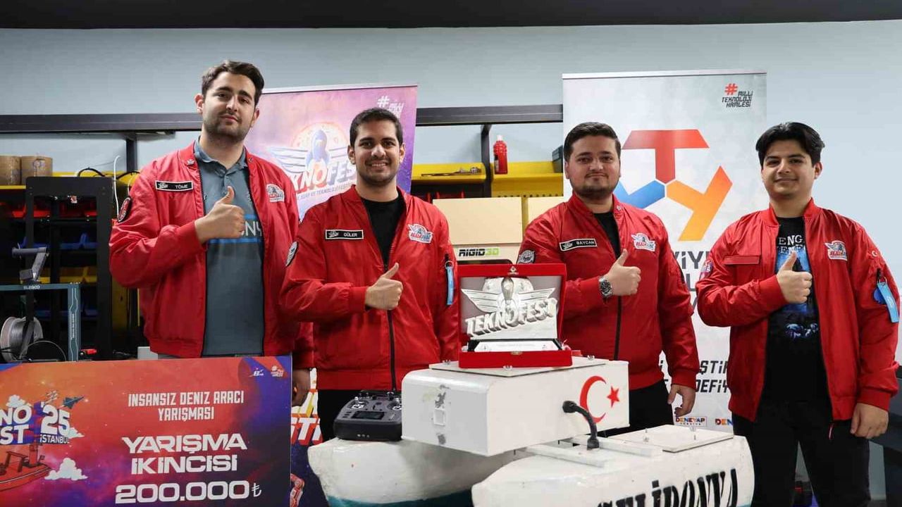 TEKNOFEST 2025: Gelidonya'nın Tam Otonom Su Üstü Aracıyla Türkiye İkinciliği