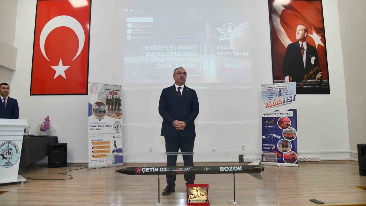TEKNOFEST 2025: Tekirdağlı Bozok Roket Takımı Türkiye Birincisi