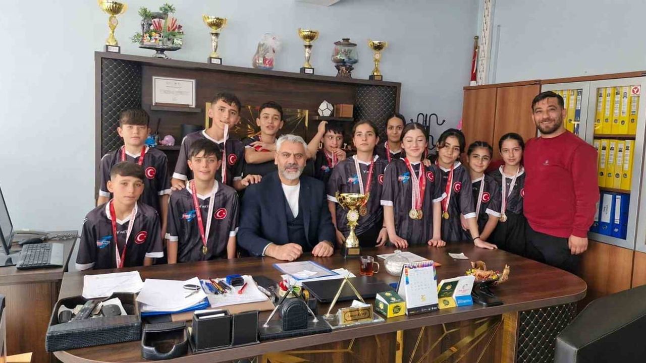 TESKOMB Süphan Ortaokulu Korfbolda İl Şampiyonu