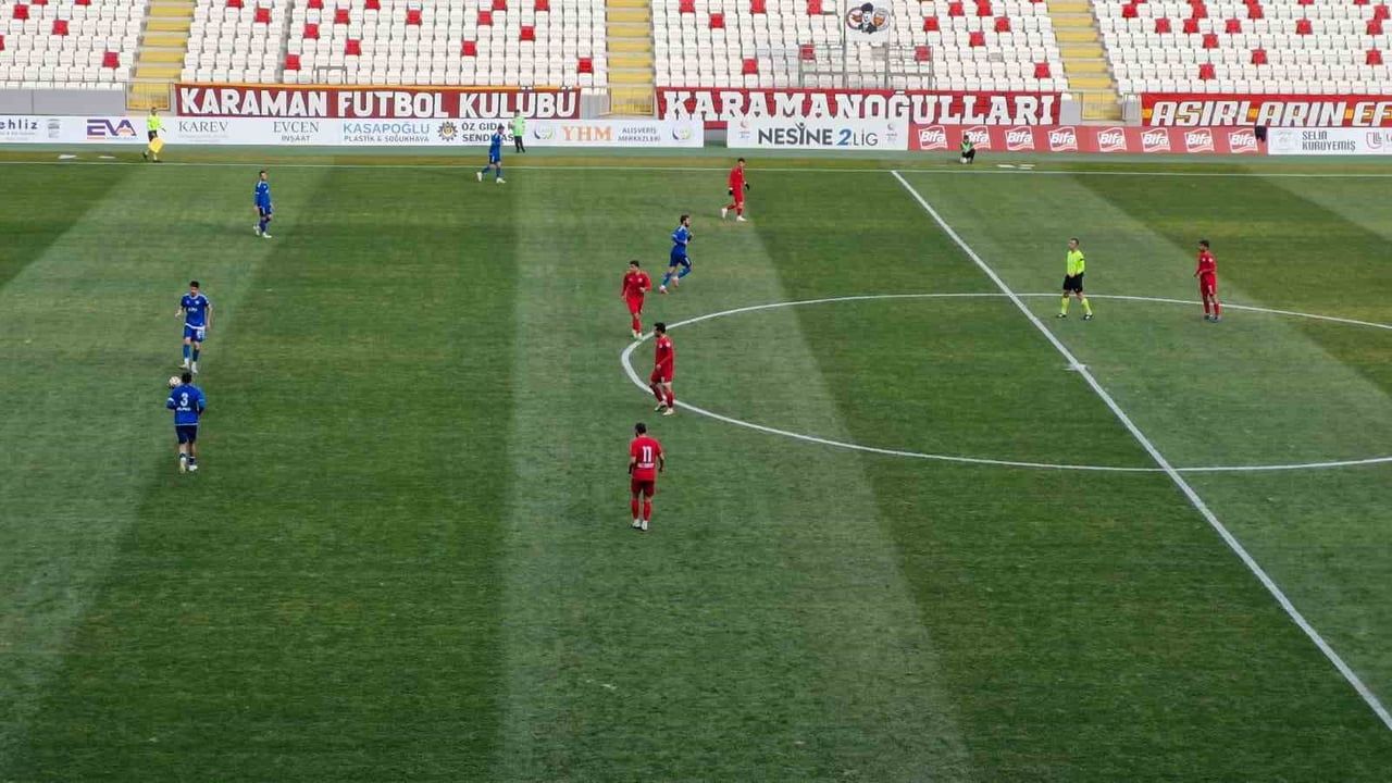 TFF 2. Lig Beyaz Grup: Karaman FK 1-1 Sincan Belediyesi Ankaraspor