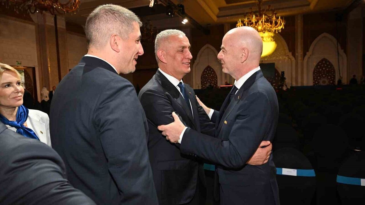 TFF Başkanı İbrahim Hacıosmanoğlu Doha'da FIFA Komiteleri Genel Kuruluna Katıldı
