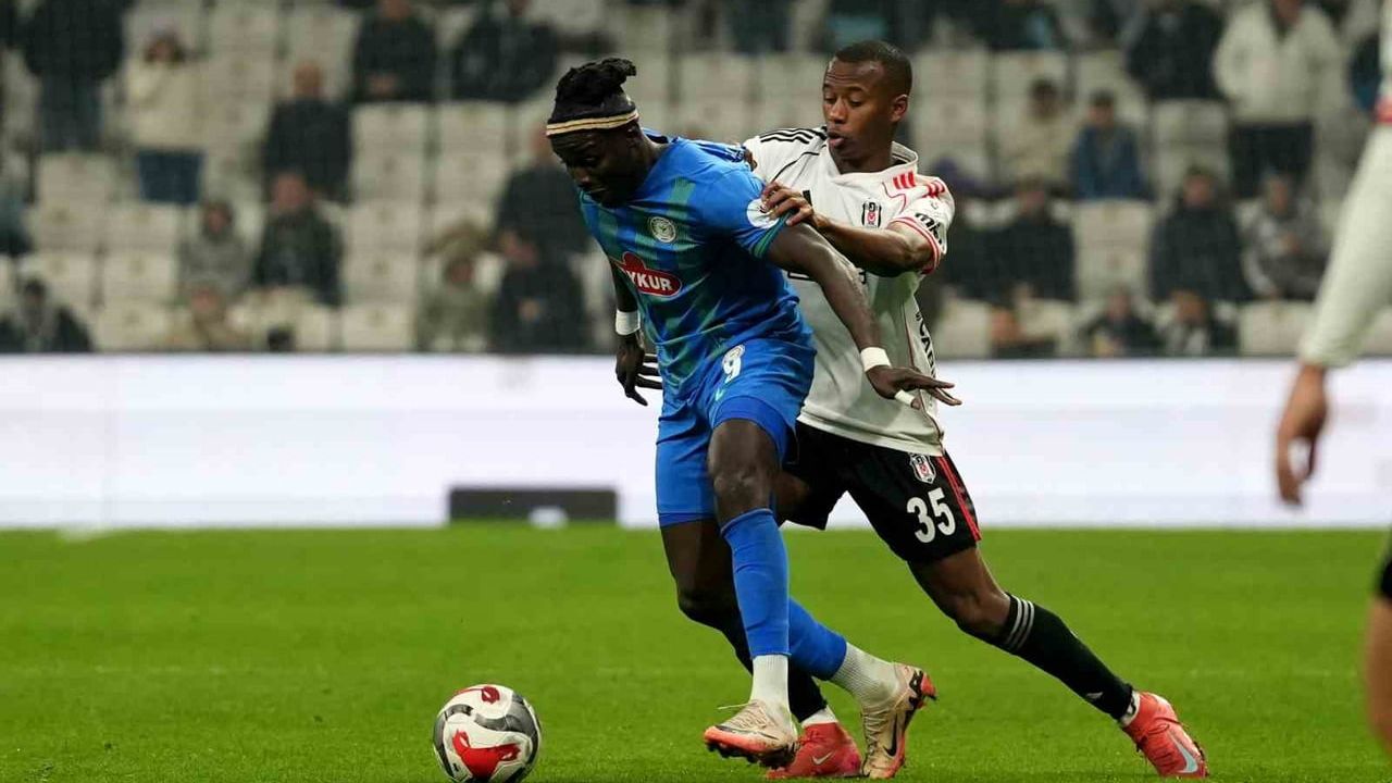 Tiago Djalo cezalı kaldı: Beşiktaş 1-0 Rizespor