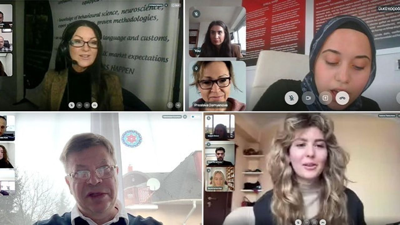 Trabzon iş dünyası 18 ülkeyle çevrim içi ikili iş görüşmesinde buluştu