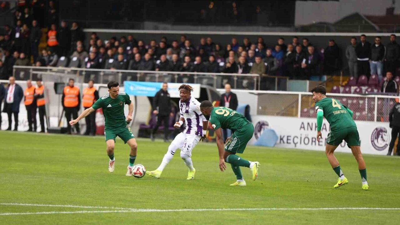 Trendyol 1. Lig: Ankara Keçiörengücü 1-1 Esenler Erokspor