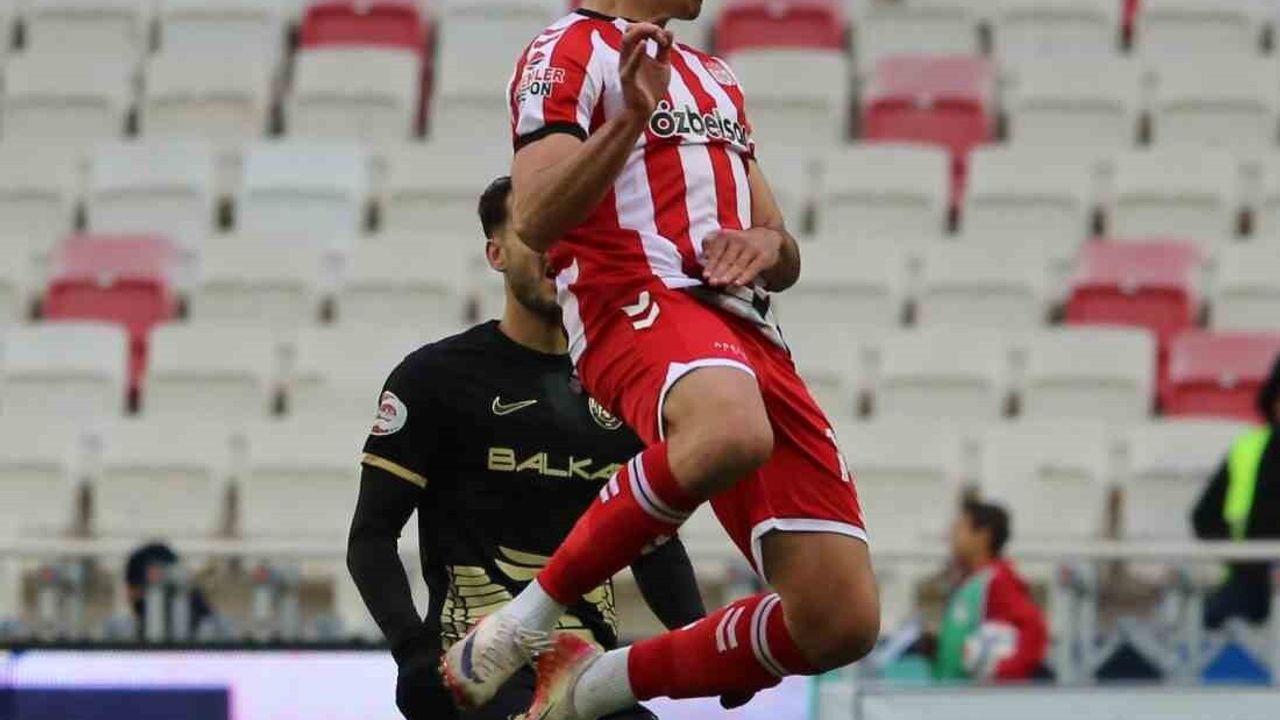 Trendyol 1. Lig: Özbelsan Sivasspor 1-1 Çorum FK
