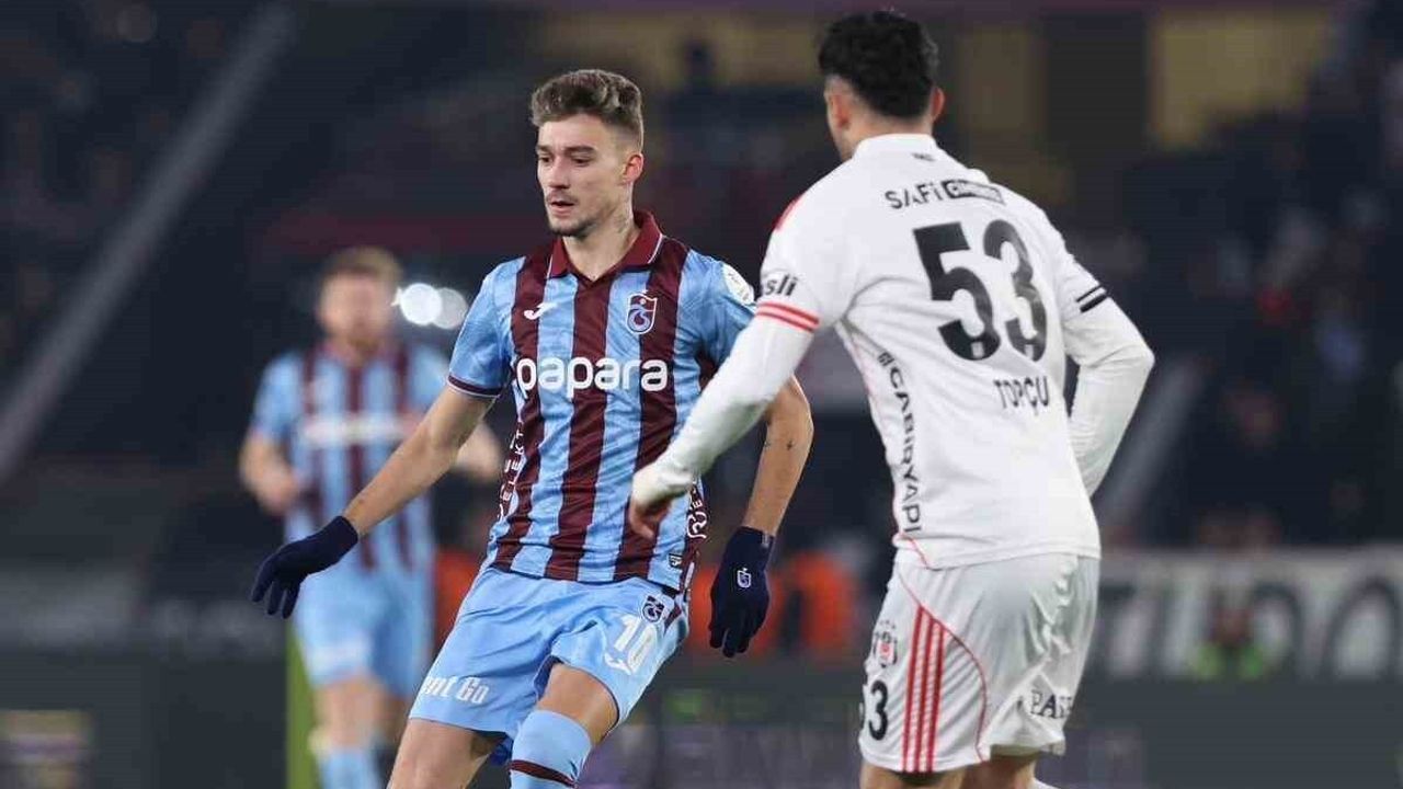 Trendyol Süper Lig: Trabzonspor 1-3 Beşiktaş — İlk Yarı Özeti