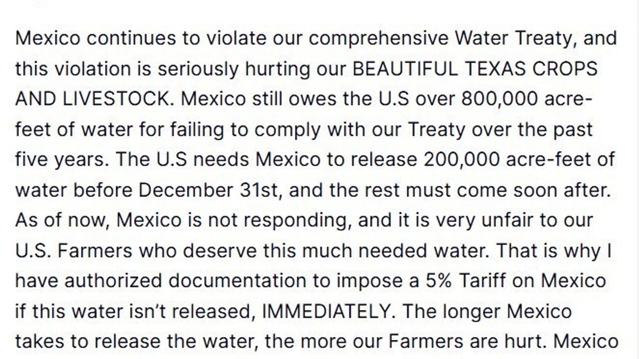 Trump'tan Meksika'ya su uyarısı: Yüzde 5 gümrük vergisi tehdidi