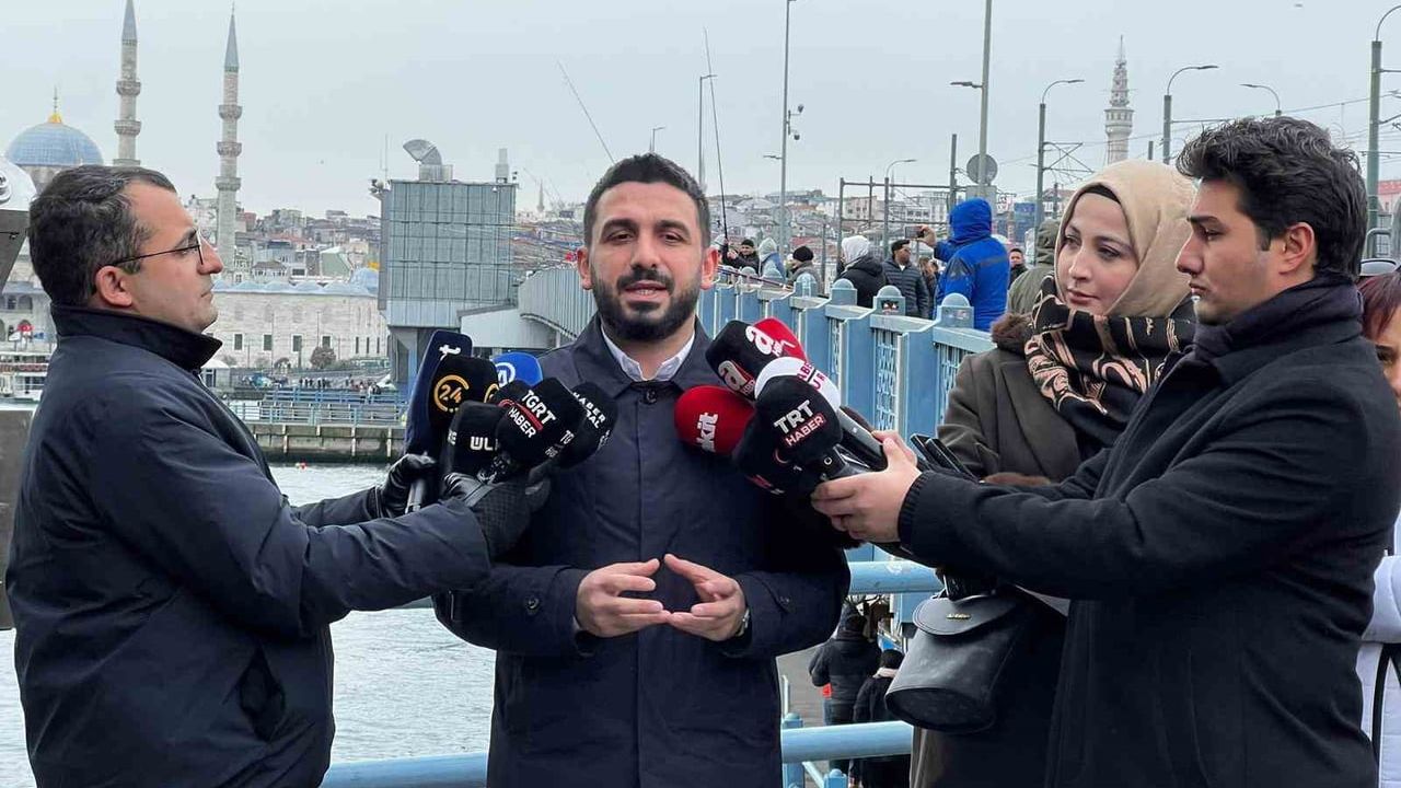 TÜGVA Başkanı Beşinci: Gazze için Galata Köprüsü'nde buluşma çağrısı