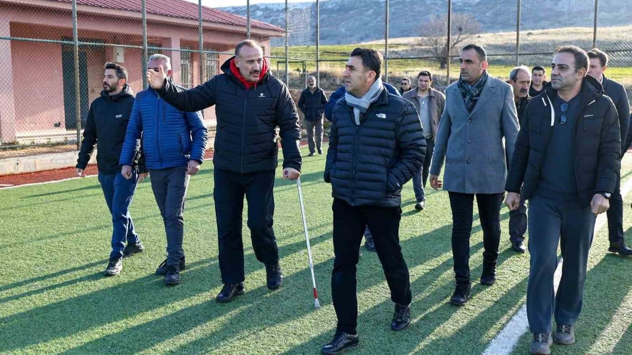 Tunceli'de Dersimspor Altyapısına Yeni Spor Tesisi Müjdesi