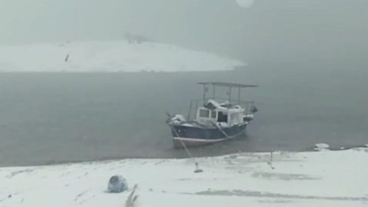 Tunceli'de Kar ve Sis Balıkçılığı Durdurdu: Tekneler Kıyıya Çekildi