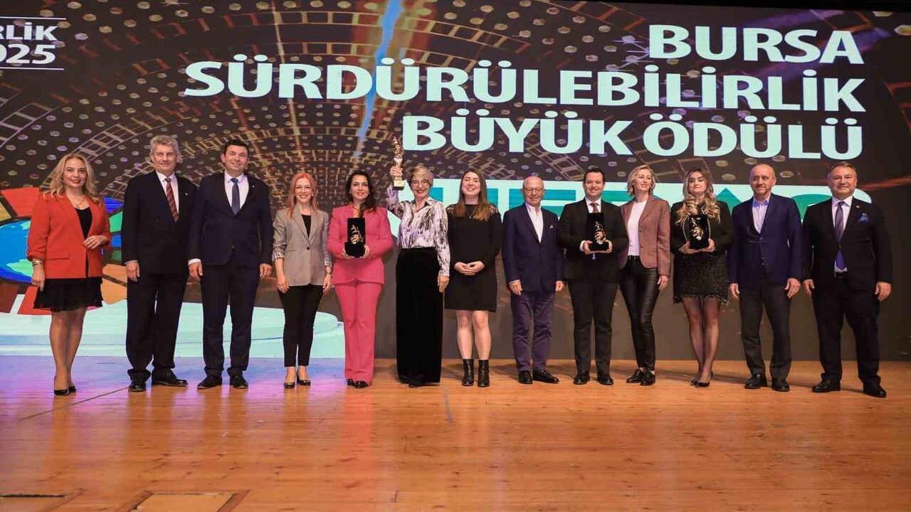 UEDAŞ'e Sürdürülebilirlik Büyük Ödülü — Bursa'da Tek Kurum