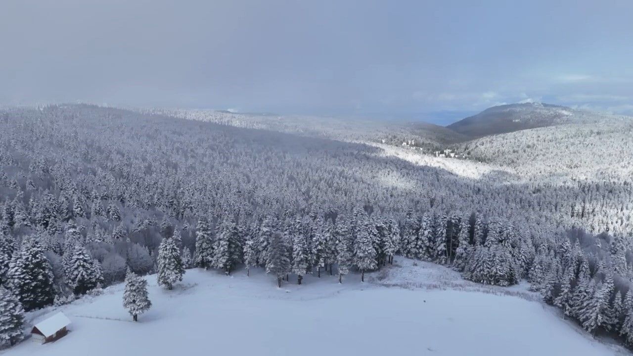 Uludağ'da Kar Kalınlığı 6 Santimetreye Geriledi