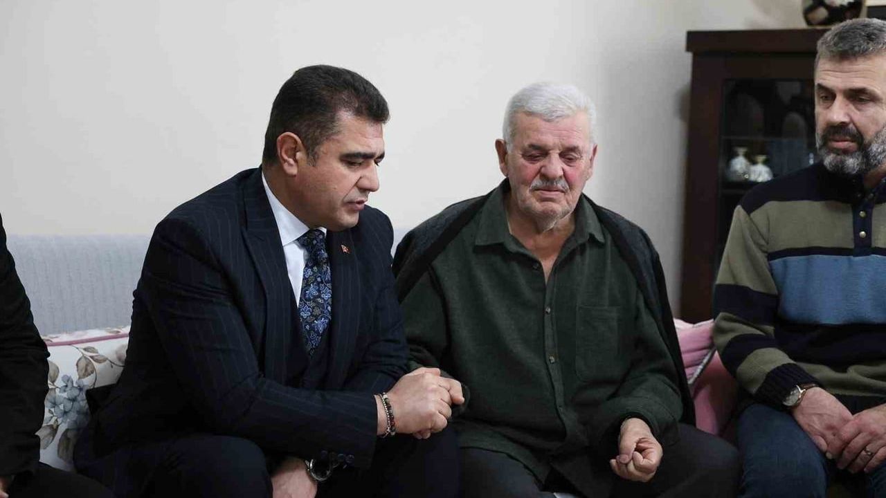 Vali Aslan'dan Şehit Polis Turgut Külünk'ün Ailesine Taziye Ziyareti