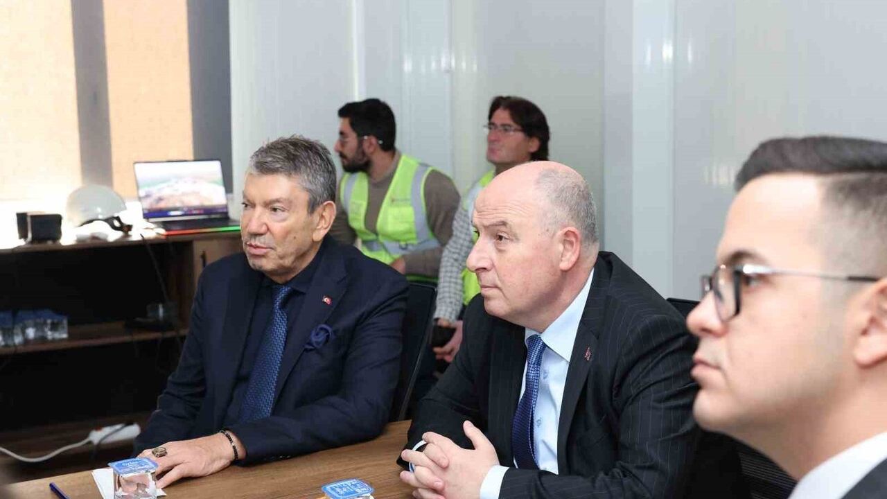 Vali Coşkun, Denizli OSB’nin 30.000 m/gün Kapasiteli Yeni Arıtma Şantiyesini İnceledi