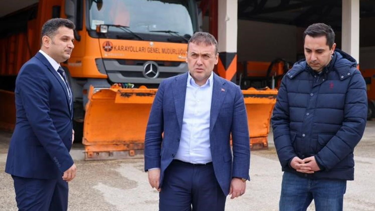 Vali Sözer’den Karayollarına Kış Mesajı: Ekipler Hazır