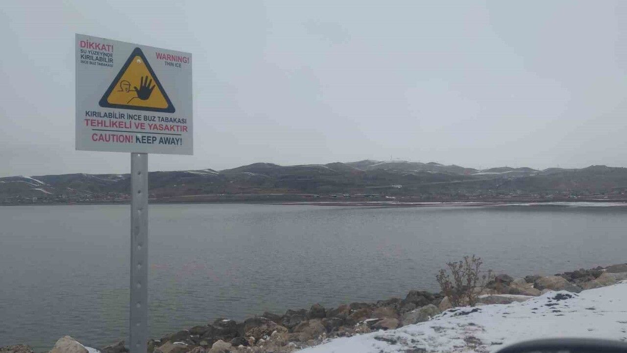 Van'da Sıhke Göleti'nde inek telef oldu