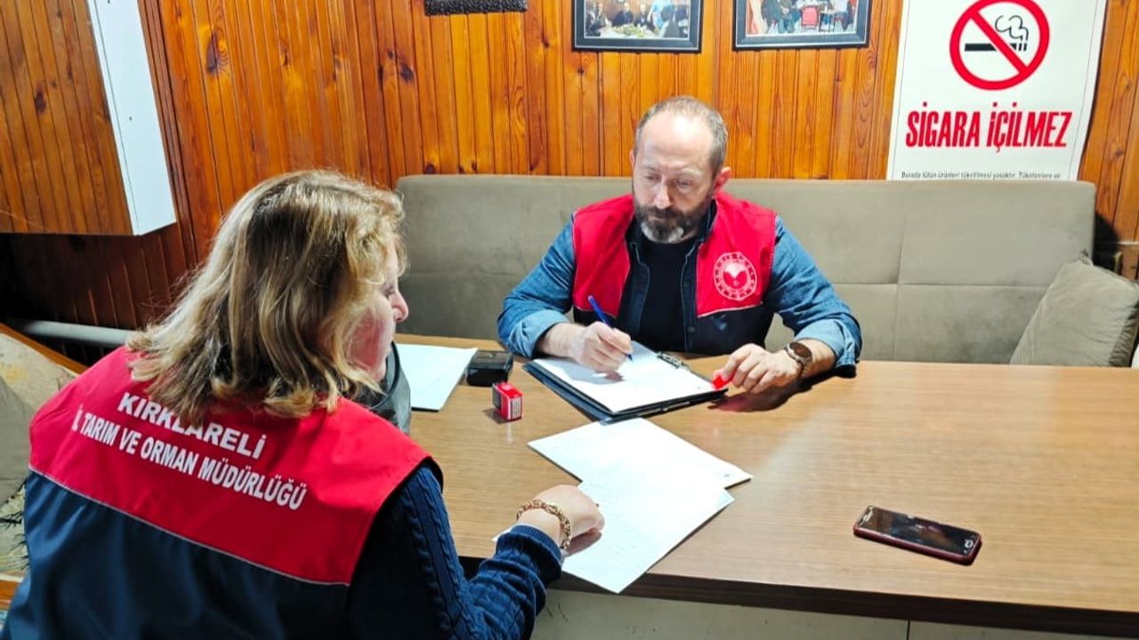 Vize'de Gıda Denetimleri Sıkılaştı