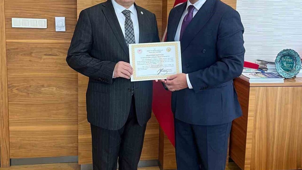 Yeniköy Kemerköy Enerji'ye 4 Milyon Fidan İçin Takdir Belgesi