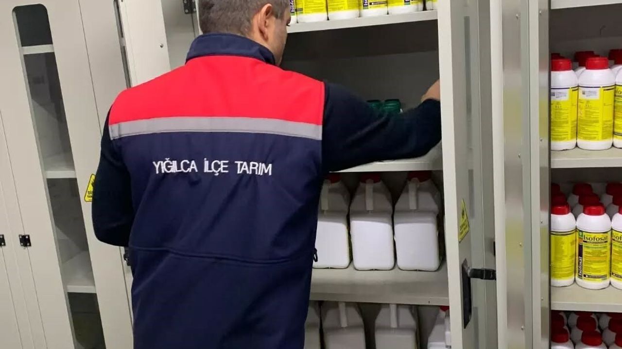 Yığılca'da Zirai İlaç ve Gübre Denetimi