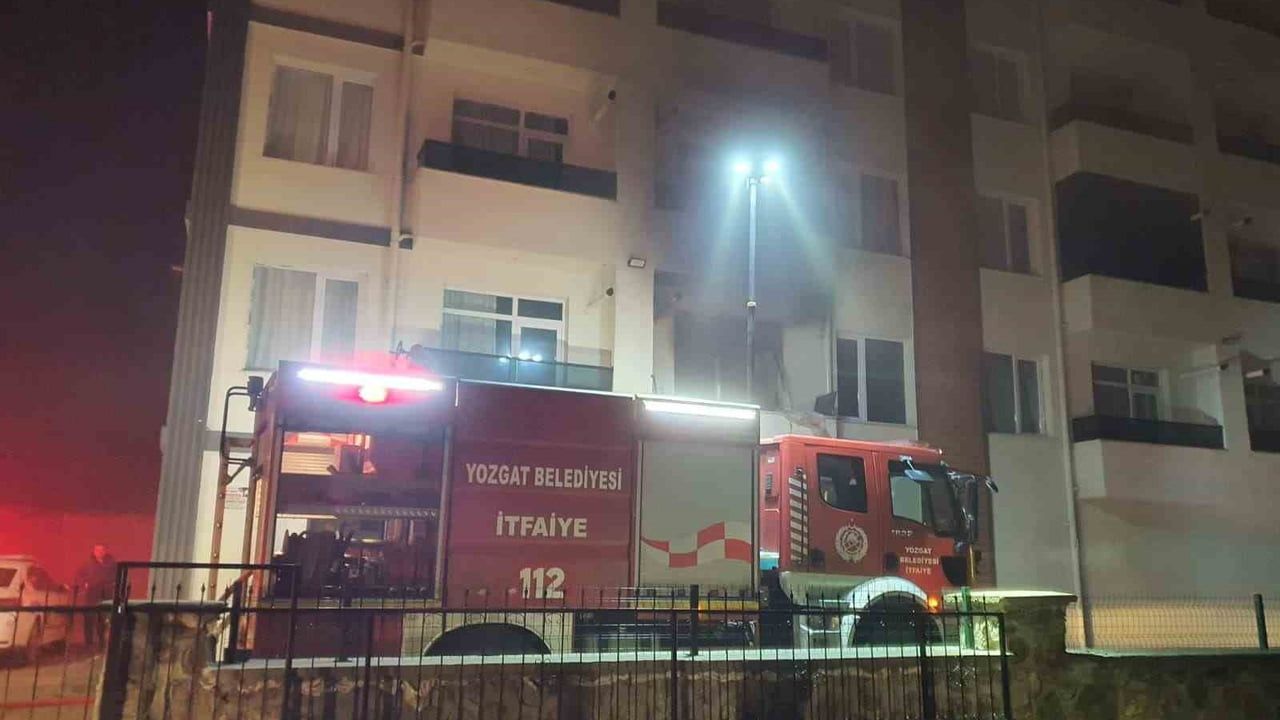 Yozgat'ta Alfa Rezidans'ta Patlama ve Yangın: 1 Yaralı, 2 Dumandan Etkilendi