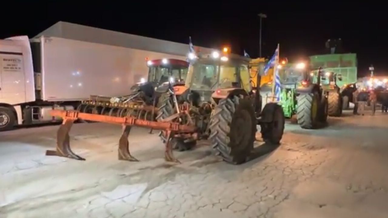 Yunanistan çiftçi eylemi Türkiye sınırını kilitledi: Tırlara 24 saat yasak