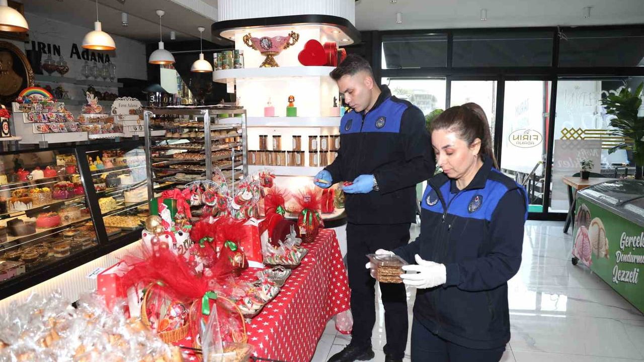 Yüreğir Belediyesi Zabıta'dan Yılbaşı Öncesi Sıkı Gıda Denetimi