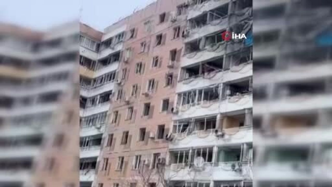 Zaporijya'ya Hava Saldırısı: 1'i Çocuk 26 Yaralı