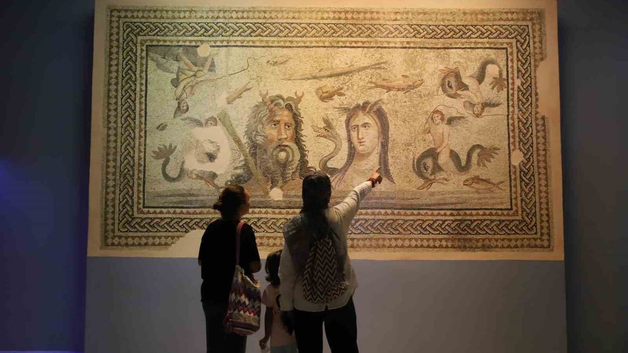 Zeugma Mozaik Müzesi 2025'te 616 bin ziyaretçiyle rekor kırdı