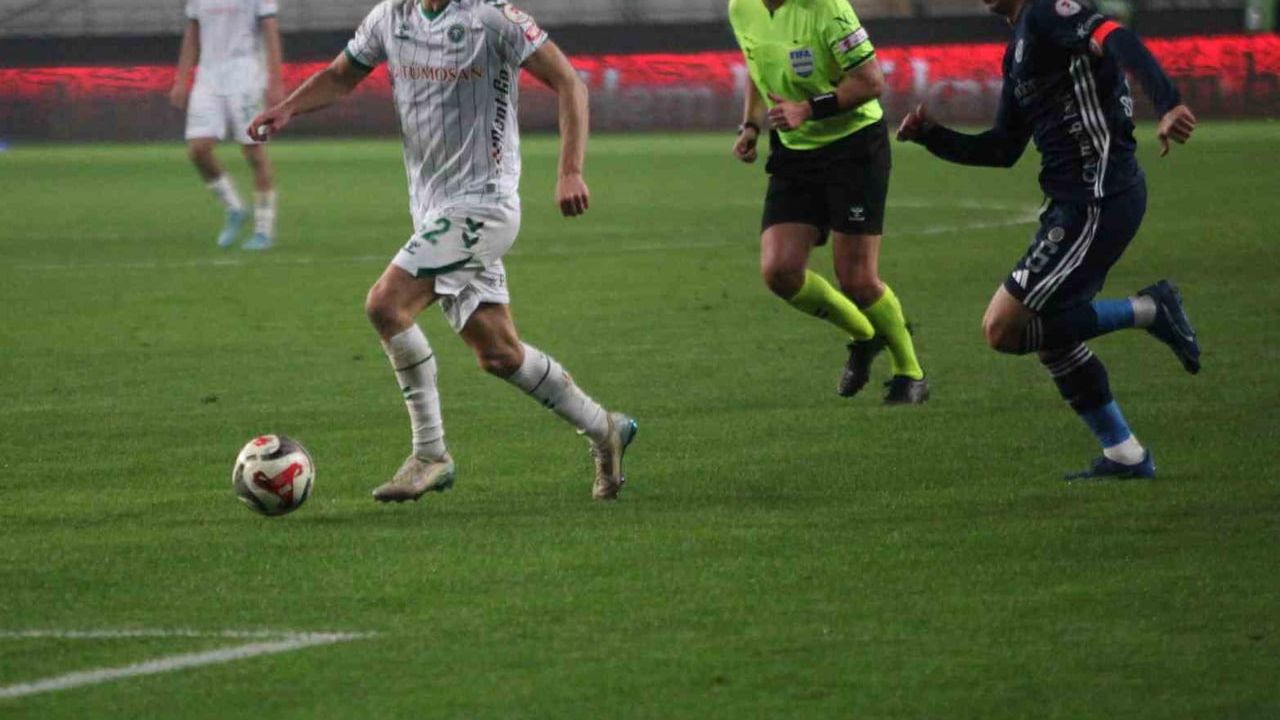 Ziraat Türkiye Kupası: Konyaspor 1-0 Antalyaspor